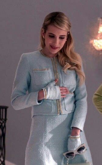 chanel oberlin blue outfit|Chanel oberlin scream queens outfits.